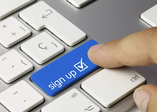 1. Sign Up